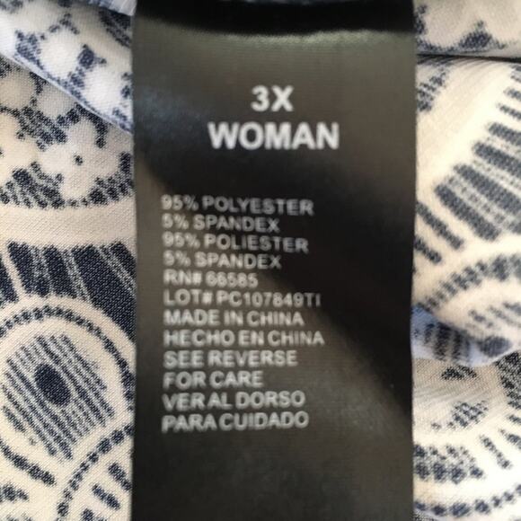 Perceptions Short Sleeve Print Faux-Jacket Dress - Picture 12 of 16